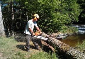 Lancement de la seconde phase d’entretien de la végétation des berges sur la Gartempe